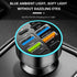 8 Ports 66W Car Charger - 12-24V Super Fast Charging with USB 3.1A PD&QC 3.0 for All Smartphones