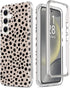 MERRO Case for Samsung Galaxy S24 Plus, Ultimate Durable Cover, Stylish Protective Phone Case 6.2" Elegant Cheetah