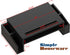 Simple Houseware Desk Monitor Stand Riser with Adjustable Organizer Tray - Black