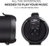 Tyler Wireless Bluetooth Speaker, Water Resistant Long Range Rechargeable Boombox with USB, MP3, Micro SD, AUX