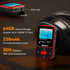 RUIZU 64GB Clip MP3 Player with Bluetooth 5.3, Portable Music Player with Voice Recorder, FM Radio, Red