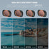 REYGEAK Pocket 3 ND Lens Filters Kit VND 2-32 (1-5 Stop) & VND 64-512 (6-9 Stops) for DJI Osmo Pocket 3