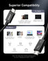 4 8K/4K Display/40Gbps USB4, 4/3, 16(240W, 2.3FT) Anker Thunderbolt Certified USB C to USB C Cable, Compatible