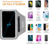 Running Armband with Earphone Bag for iPhone 16 15 Pro 14 Plus 13 11 XR XS, Galaxy S24/S10, Water Resistant Phone Holder