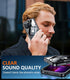 Designed for iPhone 13 Pro Case - Waterproof Full Body Shockproof Phone Cover with Built-in Screen Protector (Black)