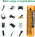 4 Pack HHR-65AAABU NI-MH Rechargeable Battery for Panasonic, 1.2V 630mAh AAA Battery for Cordless Phones