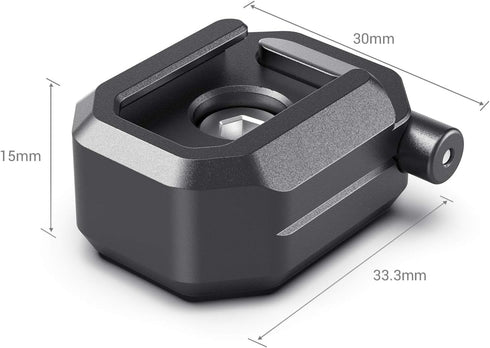 SmallRig Universal Cold Shoe Mount 2797, Multi-Functional Shoe Adapter for DSLR Camera Rig, Microphone, LED Light with