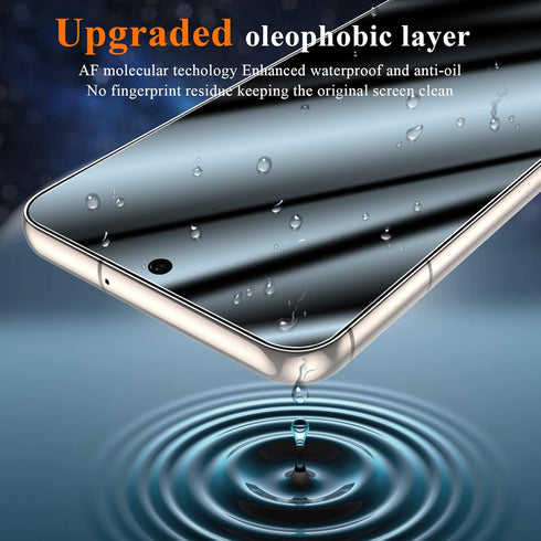 YMHML 3 Pack Tempered Glass Screen Protector for Samsung Galaxy S23, Upgrade Fingerprint Unlock, HD Clear