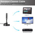 August DTA240 2 50 HDTV Antenna - - Indoor/Outdoor Portable Digital Aerial with Magnetic Base Meters Coax Cable Miles