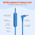 Shop rockpapa Share 1 Kids Headphones: Wired, Microphone, 85dB/94dB Volume Limit, Foldable, Cute for School/Travel,