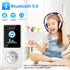 Aigital MP3 32GB MP3 Player with Bluetooth and TF Card, HiFi Music Player with Built-in Speaker and Earphones