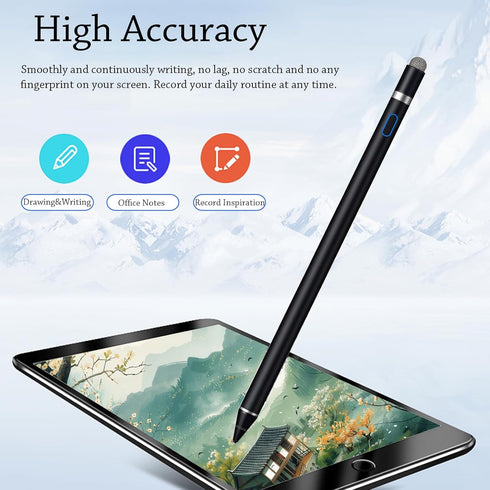 DOGAIN iPad Pencil for Touchscreen, Active Digital Fine Point Stylus Pen Compatible with