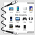 FEMORO USB C to Micro USB Cable 6 Inch Short, USB-C to Micro USB Adapter, 0.65 FT OTG Cable, 480Mbps Data Transfer &