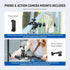 Neewer Super Clamp with Ballhead, Cold Shoe, Phone Holder, Action Camera Mount Adapter for GoPro DJI iPhone 15 Pro Max