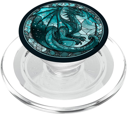 PopSockets PopGrip for MagSafe Blue Dragon