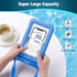 JOTO IP68 Large Waterproof Floating Phone Pouch, Dry Bag Cellphone Holder Case for iPhone 15 14 13 12 11 Pro Max Galaxy