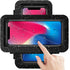 Waterproof Shower Phone Holder, Anti Fog Touch Screen, 360° Rotation Wall Mount Case for Under 7 Inch Phones