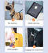 Airtag Sticker Mount with 3M Adhesive Sticker, IPX8 Waterproof Holder/Case Compatible with Apple Airtag, Hidden