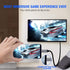 S23/S22/S21/S20/Note 20 to HDMI Cable for Samsung Galaxy, USB Type C to HDMI Cable Compatible with iPhone 15, MacBook