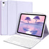 TQQ for iPad Air 11-inch (M2) 2024/iPad Air 5th/4th Generation Case with Keyboard, Rechargeable Bluetooth Keyboard,