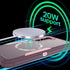 Designed for Samsung Galaxy S23 Plus Case, Double Layer Protection, Magnetic Compatible with MagSafe, Purple Rose