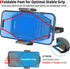 APPS2Car Sturdy CD Slot Phone Mount, One Hand Operation Design, Hands-Free Car Phone Holder for All Smartphones