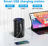 UWIWUTEI 16 5 (2 6FT Tower Power Strip Surge Protector with Outlets and USB Ports USB-C), Extension Cord with Multiple