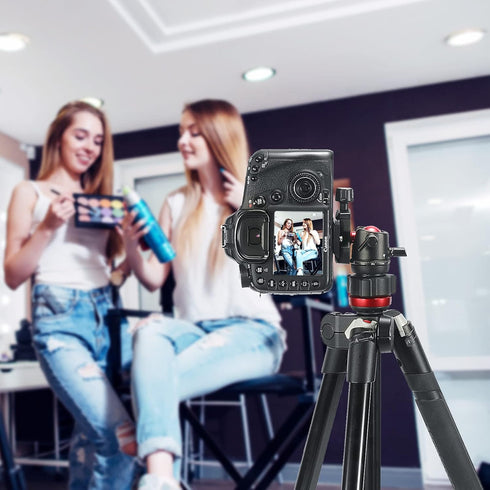 SmallRig Mini Ball Head, Tripod Head Camera 360° Panoramic with 1/4" Screw, 3/8" Thread Mount, Max Load 4.4lbs