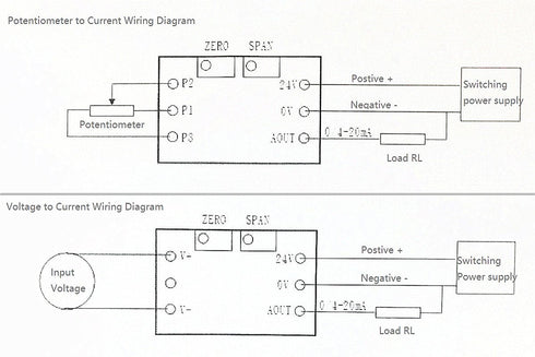 NOYITO Voltage to Current Module, 0-5V to 0-20mA