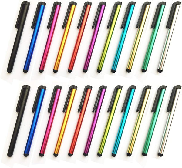 Stylus Pen Set of 22 Pack, Multicolors Capacitive Stylus for iPad, iPhone, Samsung, Kindle, Tablet Devices