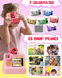 Instant Print Paper - 5 Rolls Black & White for Kids Instant Print Camera, NO-Ink HD Thermal Print Paper Set