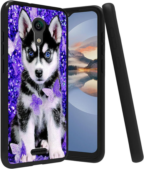 HEAKIERG for AT&T Calypso U318AA / Cricket Vision 3 Phone Case,Slim Soft TPU