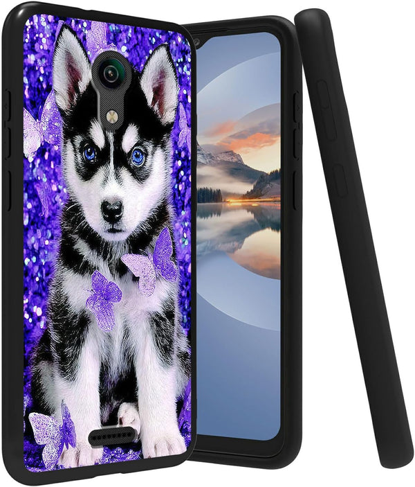 HEAKIERG for AT&T Calypso U318AA / Cricket Vision 3 Phone Case,Slim Soft TPU