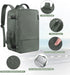 Backpack 17 Inch Backpack Sinaliy Large Expandable Travel for Men and Women, Laptop, Waterproof, Casual, College