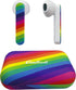 Rainbow True Wireless Earbuds: Bluetooth Headset for Music, Podcasts & Gaming | Rechargeable, Built-in Mic for Home &