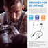 MIPEACE Bluetooth Noise Reduction Headphones, 29db Noise Isolating Work Earbuds with Mic, 13+ Hour Playtime, IPX4