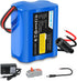 Qwenoer 5800mAh 12V Lithium Battery, 12V Battery Pack with 12 Volt Battery Charger