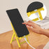 KNAUIGCT Foldable Phone Holder Desk Chair Shape Cell Phone Stand Folding Stand Portable Travel Desktop Hands Free