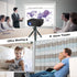 Mini Desktop Tripod Stand with 6.3 inch Universal 1/4 Screw Ballhead for Projectors, DSLR, Webcams, Smartphones