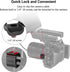 SMALLRIG (4 2-7mm Camera Clamp pcs) for HDMI/SDI/Microphone Cable, DSLR Camera Cable Lock Mount Support