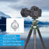 V1 DSLR Camera Tripod Ball Head 38MM, 360 Degree Swivel, U-Shaped Groove Design for Canon Nikon Sony
