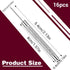 AOZUO 16 Pcs SIM Card Removal Pin, SIM Card Tray Ejector Pins Removal Opening Tool Watch Chain Link Remover Pin Tools