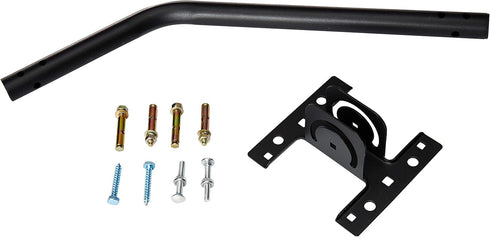 Adjustable Satellite Dish Antenna Mast 1 Inch for Roof or Wall Installation, Weatherproof J Pole Mounting