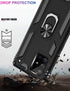 LUMARKE Galaxy A71 5G Case with Screen Protector, Military Grade Protective Phone Cover with Magnetic Ring Kickstand,