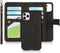 iCoverCase for iPhone 11 Pro Wallet Case with Card Holder and Wrist Strap, PU Leather Kickstand Card Slots Zipper