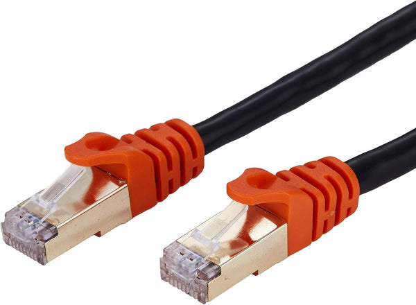 Cables Direct Online 10FT Cat7 Outdoor Ethernet Cable, 26AWG SFTP Heavy-Duty Networking Patch Cord, RJ45, 600Mhz
