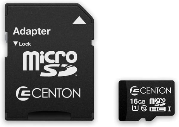 Centon Electronics Micro SD Card, 16GB Ultimate Memory Card for Phones, Tablets, Cameras
