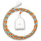 360 Electrical Habitat 4.8, 6 ft 4-Port USB Extension Cord, Durable Braided Casing, Poppy Fields, USB Charger Cable,