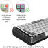 Geekria Keyboard Dust Cover, Keypads Cover for 75% Compact 84 Key Keyboard, Compatible with Logitech MX Mechanical Mini, Logitech POP Keys Mechanical, Keychron K2 Keyboard (Clear Acrylic)