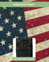 Outdoor TV Cover - American Flag Waterproof and Weatherproof, 30"-32" LCD Movable Shield for Outside Television